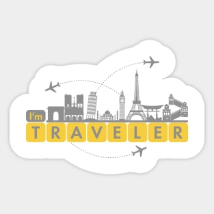 traveler Sticker